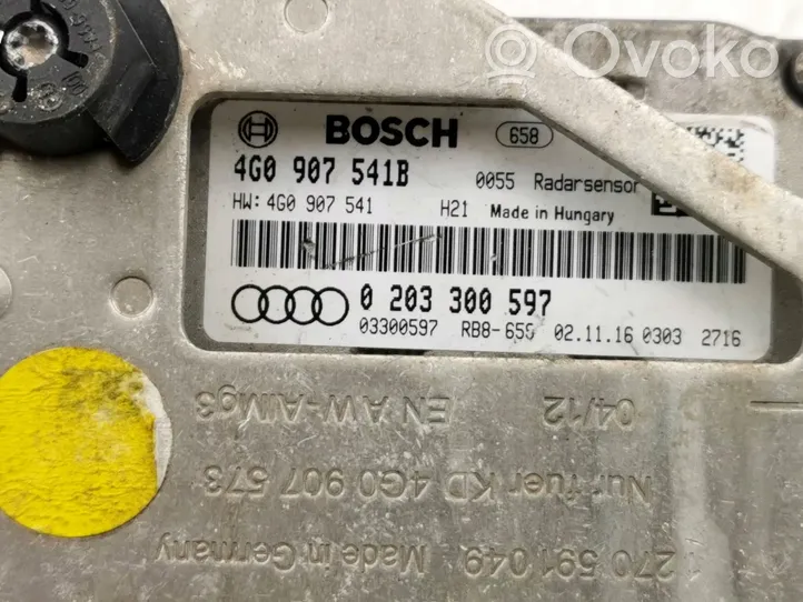 Audi A6 S6 C7 4G Radarsensor Abstandsradar 4G0907541B