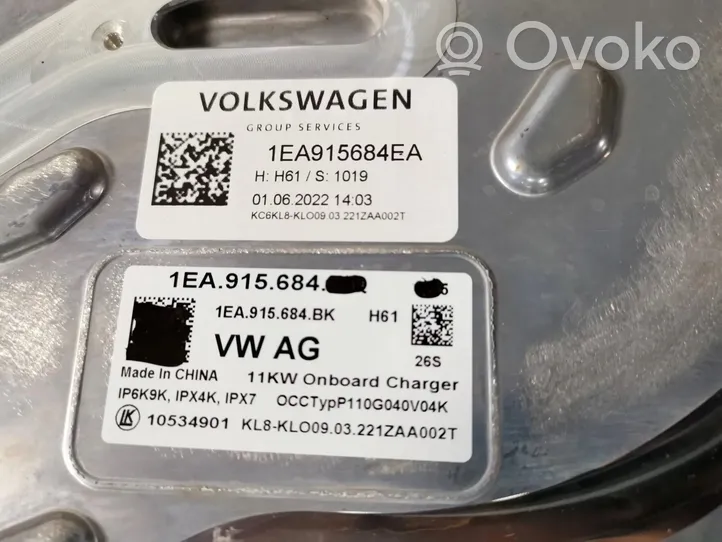 Volkswagen ID.3 Ładowarka do akumulatora 1EA915684EA