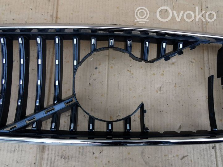 Volvo V90 Cross Country Grille calandre supérieure de pare-chocs avant Ramka Chrom listwa grilla