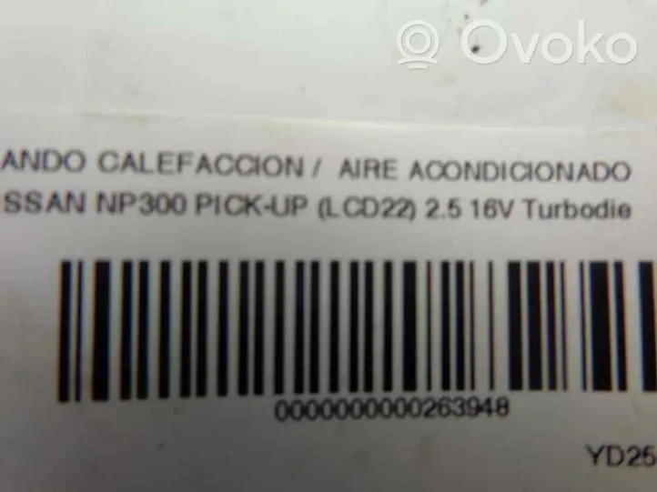 Nissan NP300 Module unité de contrôle climatisation 