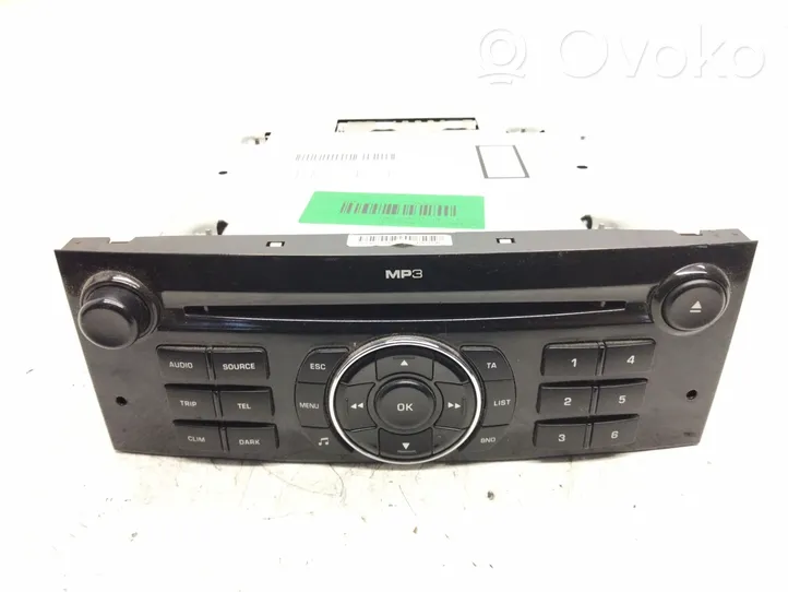 Peugeot 407 Unité de contrôle son HiFi Audio 9665893977