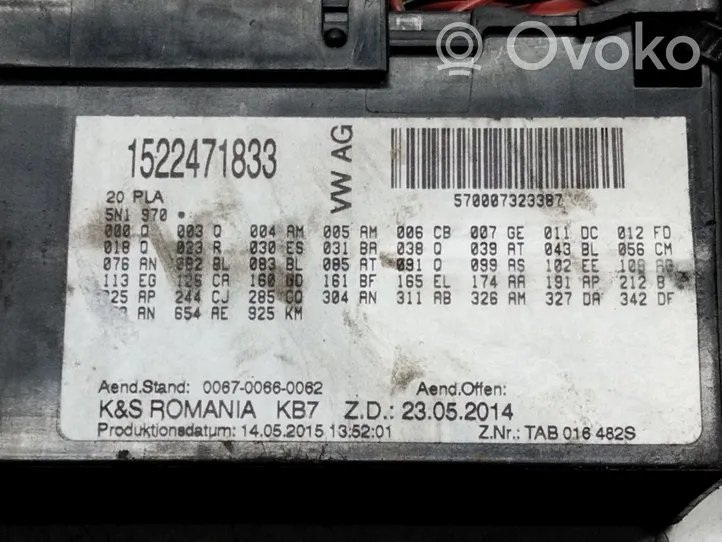 Volkswagen Tiguan Moduł / Sterownik BSM 1522471833