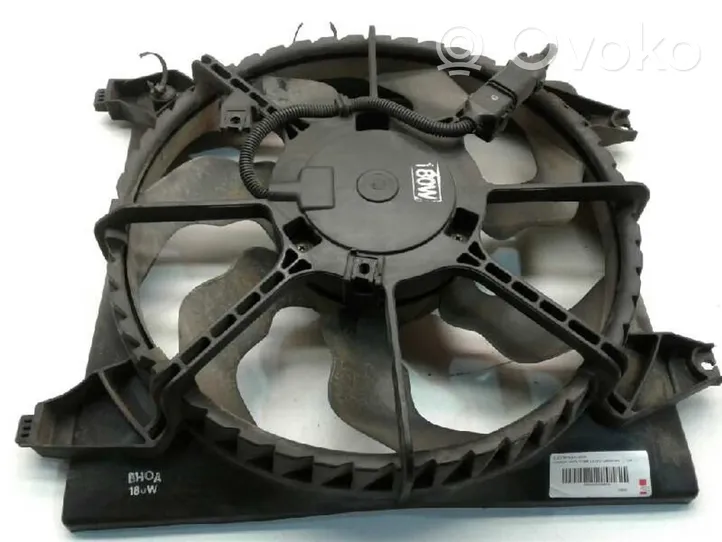 Hyundai Santa Fe Electric radiator cooling fan 