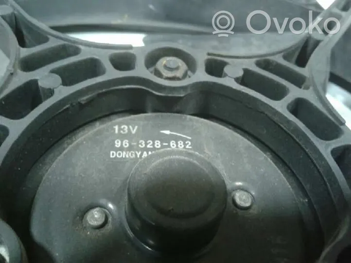 Daewoo Evanda Ventilateur de refroidissement de radiateur électrique 96328682