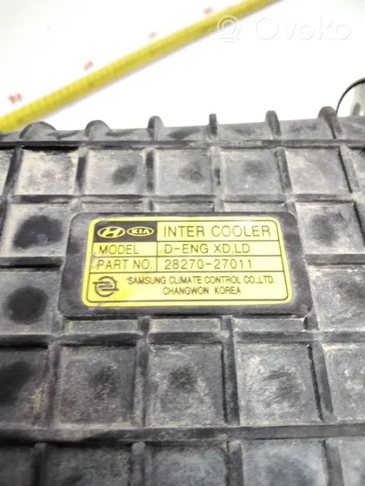 KIA Cerato Chłodnica powietrza doładowującego / Intercooler 2827027011