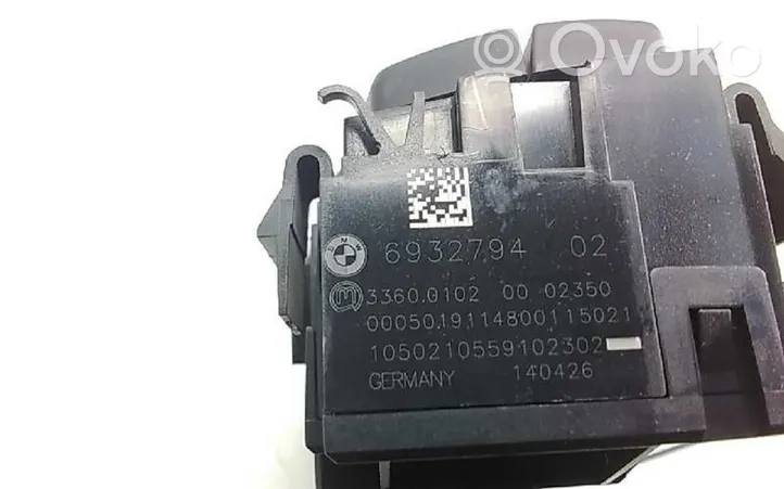BMW 3 E46 Interruptor de control del panel de luces 6932794