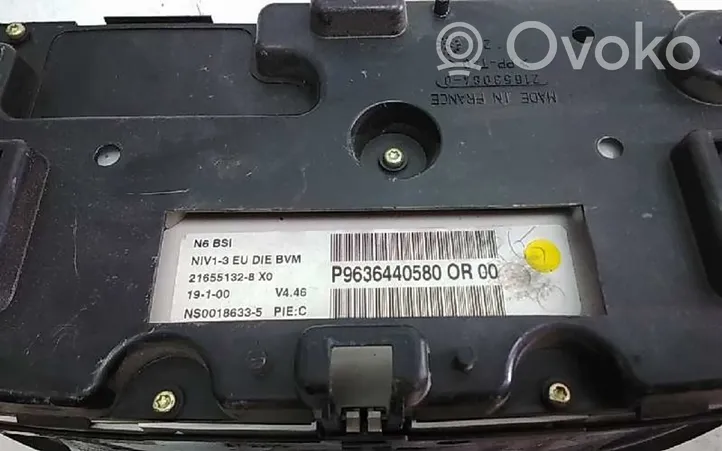 Citroen Xsara Tachimetro (quadro strumenti) P9636440580