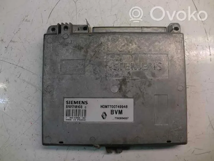 Renault 19 Sterownik / Moduł ECU S101718103C