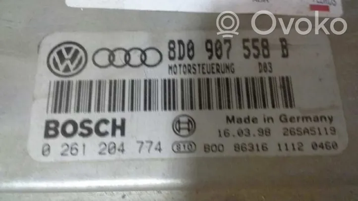 Audi A4 S4 B5 8D Centralina/modulo del motore 0261204774