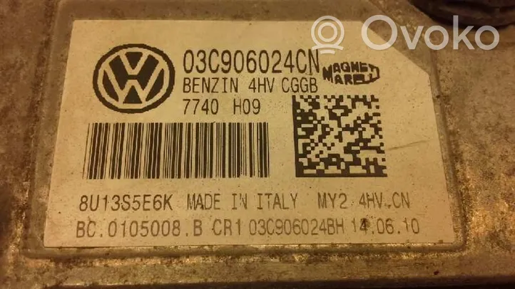 Volkswagen Polo V 6R Engine control unit/module 03C906024CN
