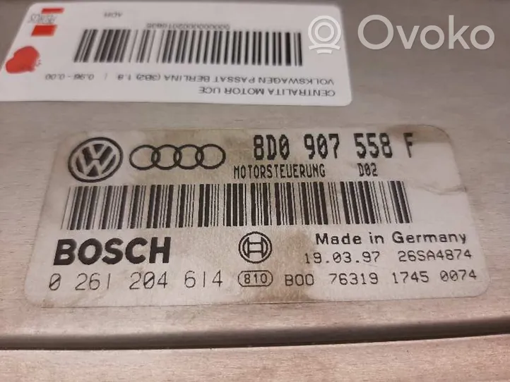 Volkswagen Passat Alltrack Moottorin ohjainlaite/moduuli 8D0907558F