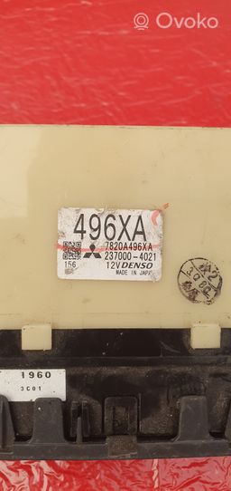 Mitsubishi Pajero Ilmastoinnin ohjainlaite 7820A496XA