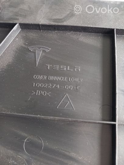 Tesla Model X Kojelaudan sivupäätyverhoilu 100227400E