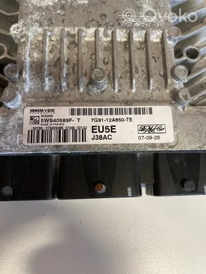 Ford Galaxy Sterownik / Moduł ECU 7G9112A650TE