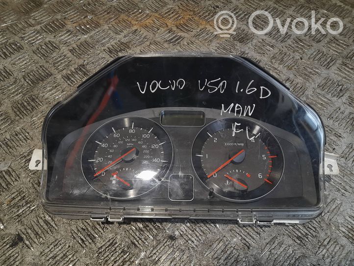 Volvo V50 Velocímetro (tablero de instrumentos) 31296235