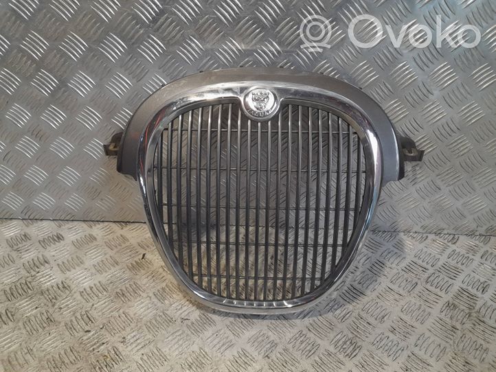 Jaguar S-Type Grille calandre supérieure de pare-chocs avant 4R838A100AB