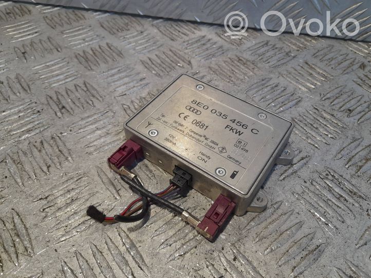 Audi A4 S4 B7 8E 8H Module unité de contrôle d'antenne 8E0035456C