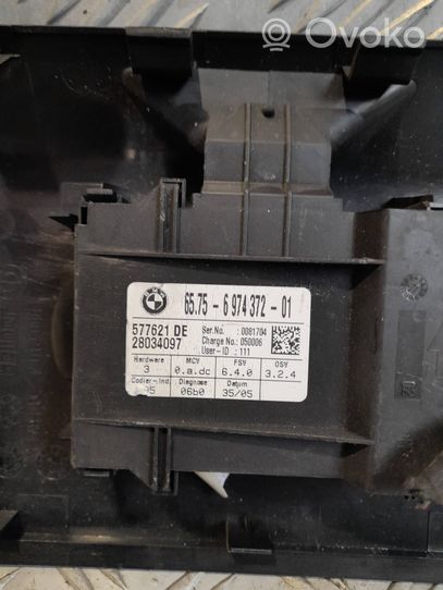 BMW 7 E65 E66 Boîtier module alarme 6974372