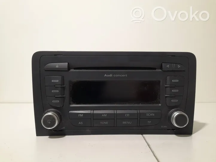 Audi A3 S3 8P Panel / Radioodtwarzacz CD/DVD/GPS 8P0035186G