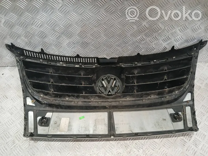 Volkswagen Touran I Grille calandre supérieure de pare-chocs avant 1T0853651D