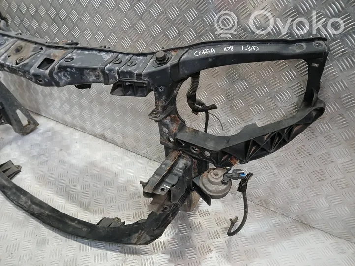 Opel Corsa D Support de radiateur sur cadre face avant 