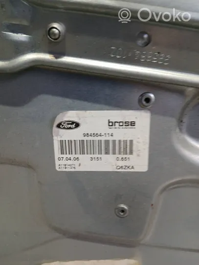 Ford Focus Mechanizm podnoszenia szyby przedniej bez silnika 984564114