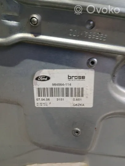 Ford Focus Mécanisme de lève-vitre avant sans moteur 984564114