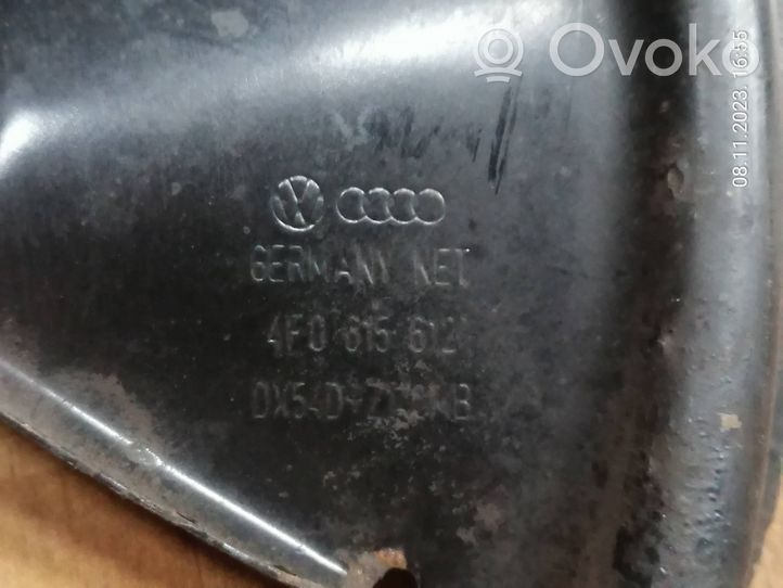 Audi A6 S6 C6 4F Couvercle anti-poussière disque de plaque de frein arrière 4F0615612