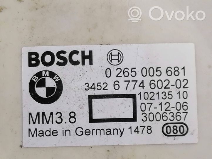 BMW 5 E60 E61 Capteur de vitesse de lacet d'accélération ESP 34526774602