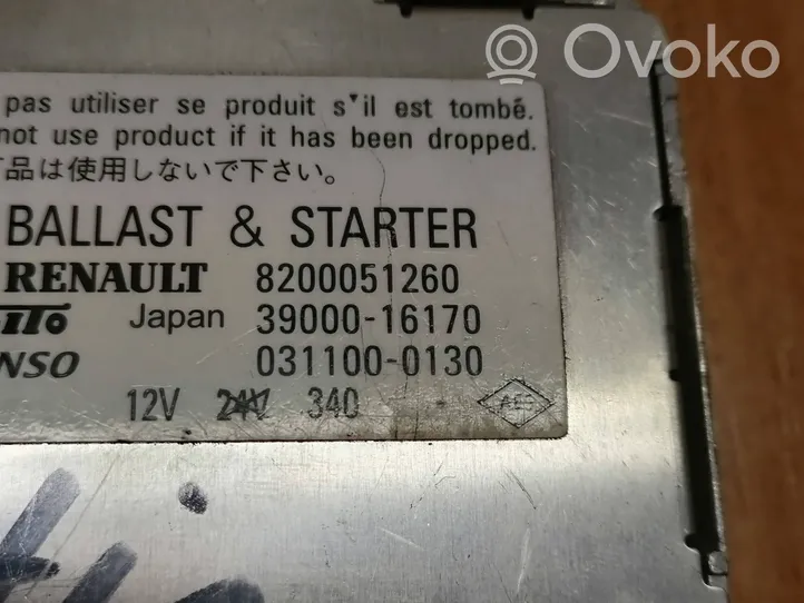 Renault Vel Satis Ajovalojen virranrajoitinmoduuli Xenon 8200051260