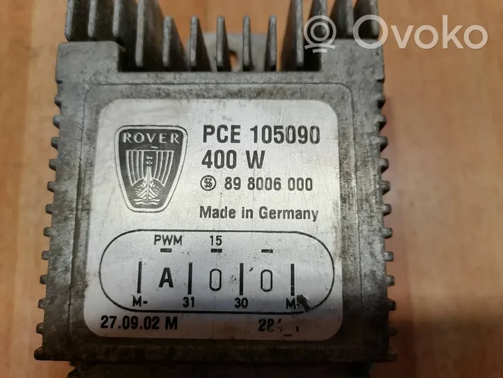 Rover 45 Jäähdytyspuhaltimen rele PCE105090