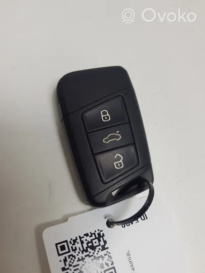 Volkswagen PASSAT B8 Ignition key/card 