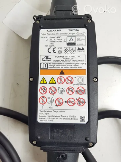 Toyota RAV 4 (XA50) Câble de recharge voiture électrique G906047451