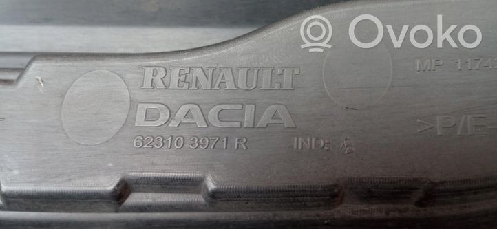 Dacia Logan II Etupuskurin ylempi jäähdytinsäleikkö 623103971R