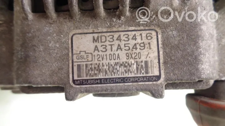 Mitsubishi Carisma Alternator MD343416