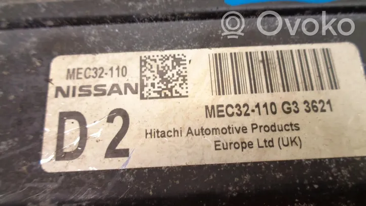 Nissan Micra Centralina/modulo motore ECU MEC32110