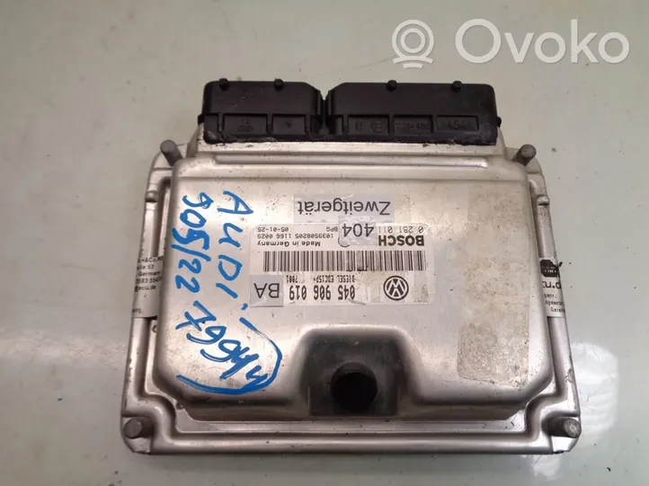 Audi A2 Unité de commande, module ECU de moteur 