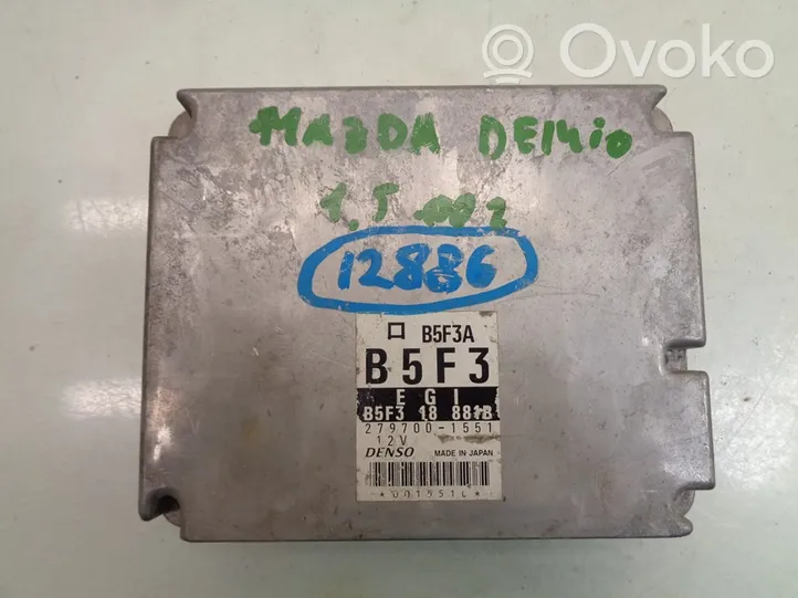 Mazda Demio Unité de commande, module ECU de moteur 2797001551