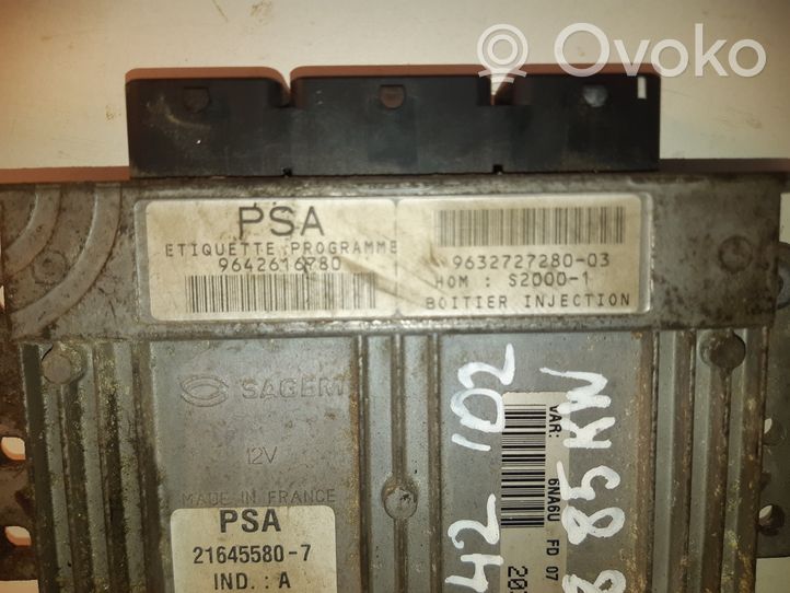 Citroen Xsara Picasso Calculateur moteur ECU 9642616780