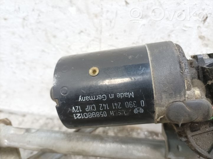 Opel Vectra B Mechanizm i silniczek wycieraczek szyby przedniej / czołowej 3397020388