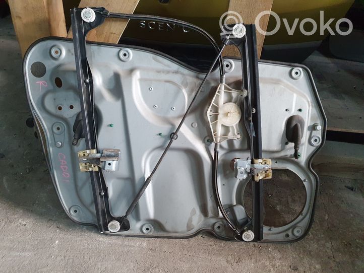 Volkswagen Caddy Mechaninis priekinio lango pakėlimo mechanizmas 1T0837756H