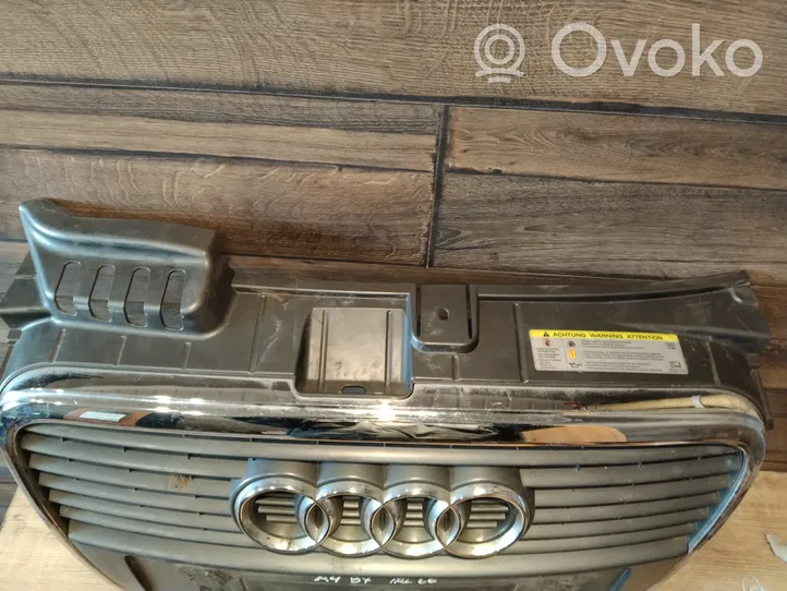 Audi A4 S4 B7 8E 8H Grotelės viršutinės 