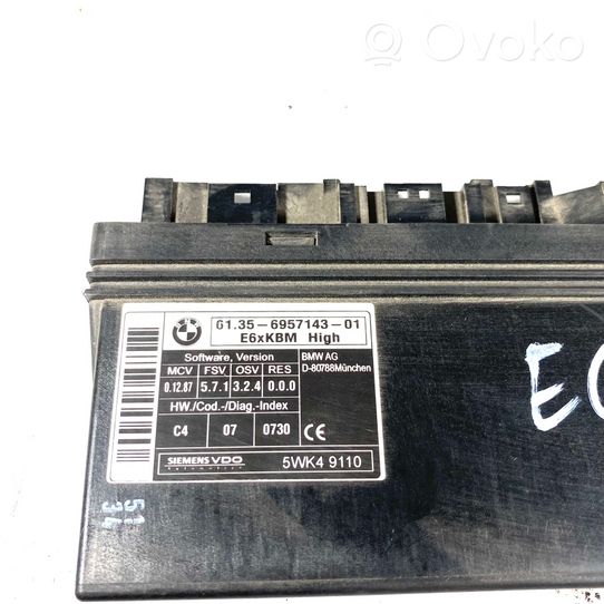 BMW 5 E60 E61 Moduł / Sterownik komfortu 6957143