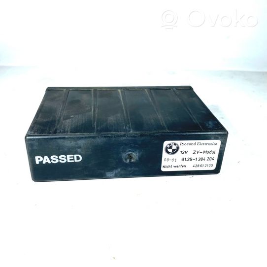 BMW 5 E34 Centralina/modulo chiusura centralizzata portiere 1384204