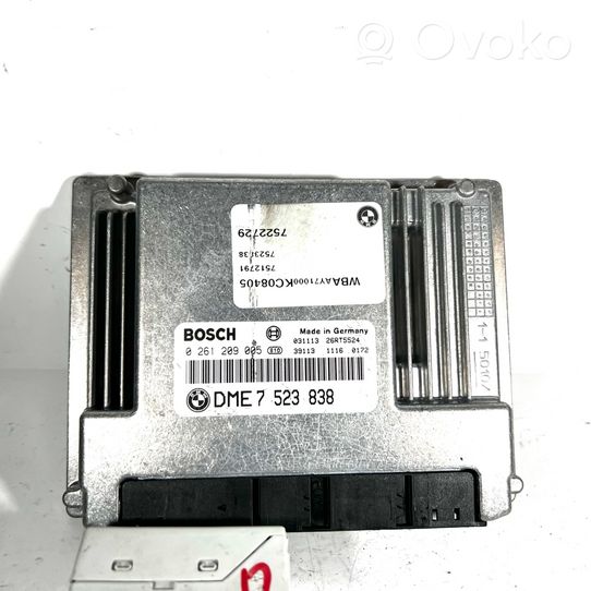 BMW 3 E46 Calculateur moteur ECU 7523838