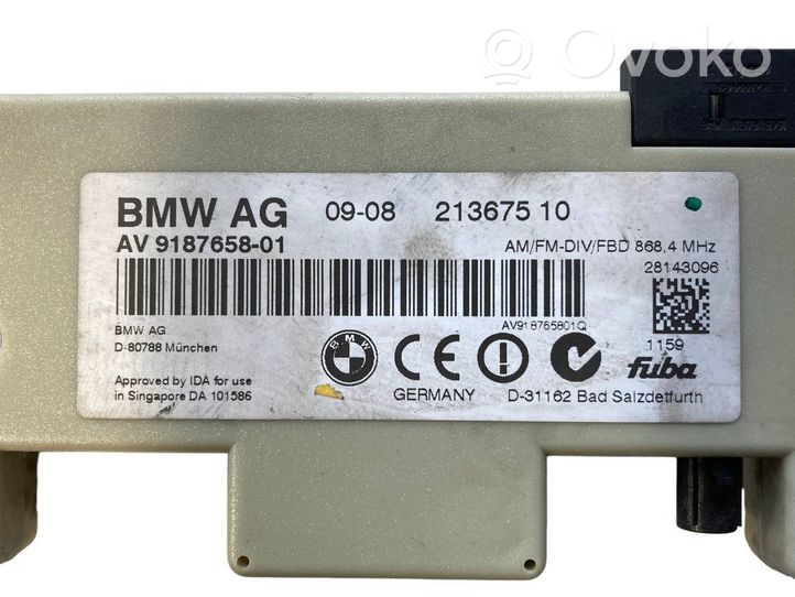 BMW 3 E90 E91 Amplificador de antena aérea 9187658