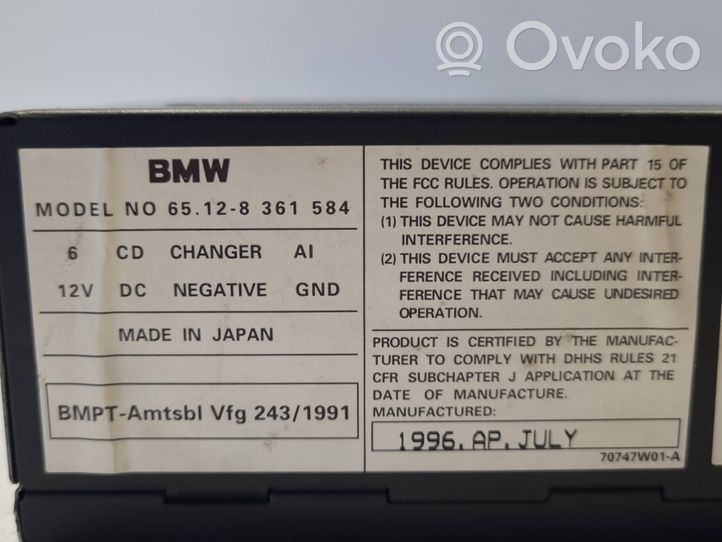 BMW 7 E38 Zmieniarka płyt CD/DVD 92431991