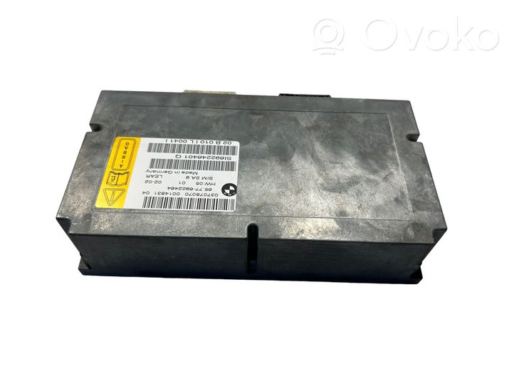 BMW 7 E65 E66 Module de contrôle airbag 6922464