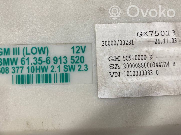 BMW 5 E39 Moduł / Sterownik komfortu 6913520