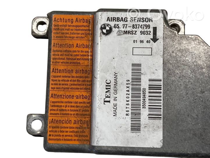 BMW 3 E90 E91 Airbag control unit/module 8374799